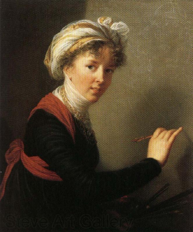 Elisabeth LouiseVigee Lebrun Self-Portrait France oil painting art
